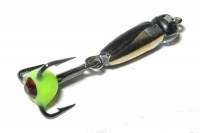 Мормишка Grifon Диявол з стразом 2.5 мм золото Фотографія