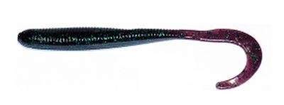 Bait Breath Fish Curly U30 2.5' 156 Junebug/Green 8шт Фотографія