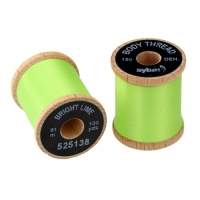 Монтажная нить Sybai Body Thread - Bright Lime 525138 фотография