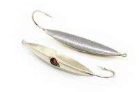 Блесна отвесная РВС Лодочка 1-КТ с камнем 5.0г никель фотография