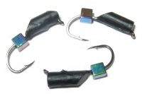 Мормишка Улов Стовпчик 2.5 мм чорний з кубиком 612 Фотографія