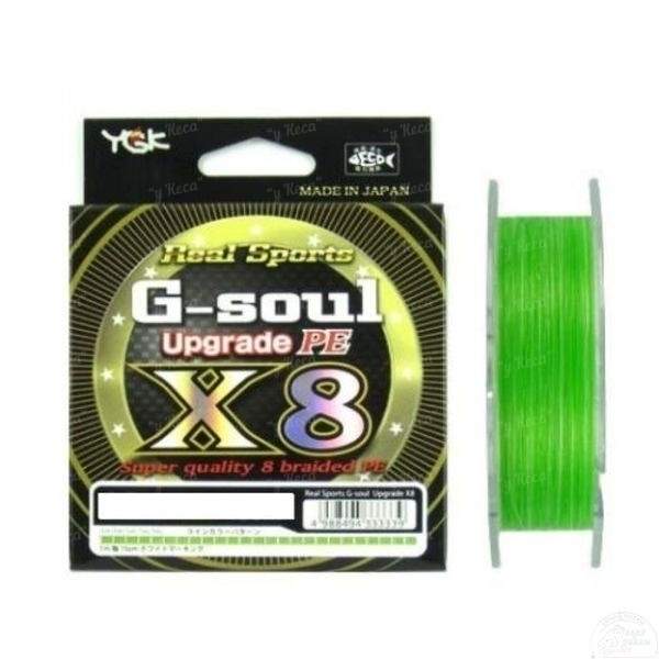 Шнур YGK G-Soul x8 Upgrade PE #0.6 max 14lb 150м Фотографія