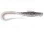 Силікон Angry Baits Mad Worm 3.5" White Mouse UV 6шт Фотографія