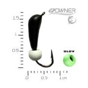 Мормышка ЧС Нимфа L 1.0г №10 Шарик латунный Светонакопительный фотография