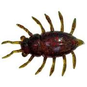 Силікон Fishup Maybug 1.3" 019-Motor Oil/Red 5шт Фотографія