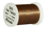 Монтажна нитка 4Trouts Tiny Twist 9/0 Brown 500ft Фотографія