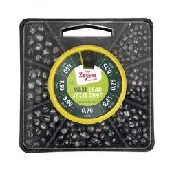 Набор грузил Carp Zoom Maxi Lead Split Shot 150g 0.15g-1.5g CZ5706 фотография