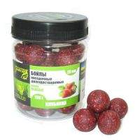 Бойлы Grandcarp долгорастворимые 100г 20мм Клубника фотография