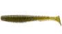 Силикон Fishup U-Shad 4.0" 074-Green Pumpkin Seed 8шт фотография