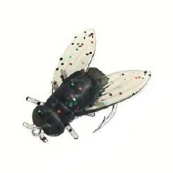 Муха силиконовая Sealurer крючок №8 0.45г фотография