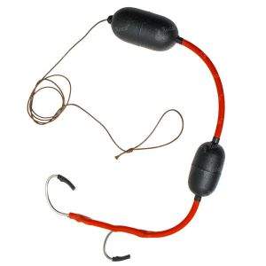 Оснастка для ловли сома Профи 2 поплавка Фотографія