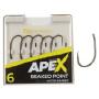 Гачки RidgeMonkey Ape-X Beaked Point Barbed №4 10шт Фотографія