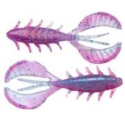 Силикон Angry Baits Chubby Craw 2.4" Clear Morning Dawn UV 7шт фотография