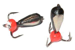 Мормышка Мир Вольфрама Черт с коронкой и стразом d4.0мм МВ58 фотография