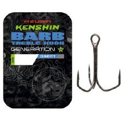 Тройник Azura Kenshin Barb Treble Hook special bent фотография