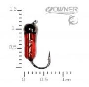 Мормышка ЧС Личинка S 0.35г №14 Головка латунь никель Мотыль фотография