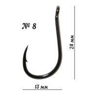 Гачки Golden Catch Bully №8 7шт Фотографія