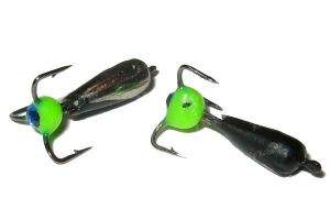 Мормишка Світ Вольфраму Чорт з коронкою і стразом d3.0мм МВ62 Фотографія