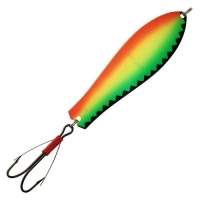 Блесна Kuusamo Professor-2R 90/18 незацепляйка BL/GR/Fye/FR-S фотография