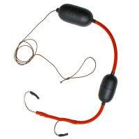 Оснастка для ловли сома Профи 2 поплавка Фотографія