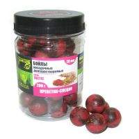 Бойлы Grandcarp долгорастворимые 200г 20мм Креветка специи фотография