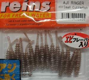 Reins Aji Ringer 1.6" 15шт 403 Small Cuttlefish Фотографія