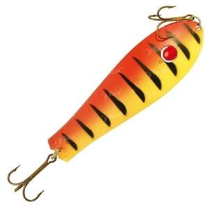 Блесна Kuusamo Professor-2H 90/18 BL/R/Ye-C с камнем фотография