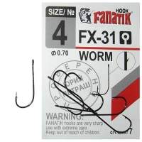 Крючки Fanatik Worm FX-31 фотография