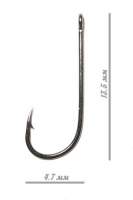 Крючки Fanatik Worm FF-31 №14 9шт фотография