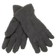 Рукавички РЛ полар-фліс Thinsulate чорні Фотографія