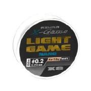 Шнур Azura X-Game Light Game Nano PE X-8 150m #0.2 4lb White фотография