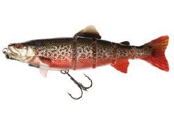 Силикон Fox Rage Replicant Jointed Trout Shallow 140S Natural Tiger Trout фотография