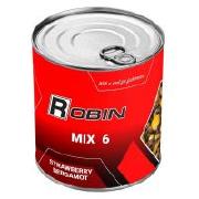 Зерновой микс измельченный Robin 900мл ж/б MIX-6 Клубника-бергамот фотография