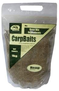 Конопля для рыбалки CarpBaits дробленая 1кг фотография