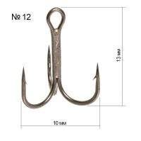 Тройник Gamakatsu 13B №12 фотография