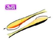 Поролонова рибка Профмонтаж Dancing Fish Reverse tail Offset 5.5" 103 Фотографія