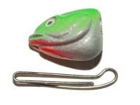 Груз-головка Малек разборная зеленая 6.0г  фотография