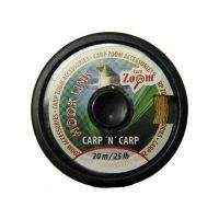 Поводковый материал Carp Zoom Hook Link Mudi brown 20m 25lb CZ1519 фотография