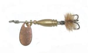 Блесна Маньячка Лелек Медь фотография