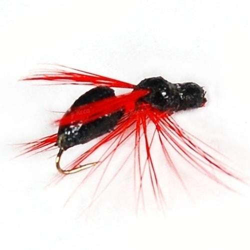 Сухая мушка Realistic Black Wasp SV09-14 фотография