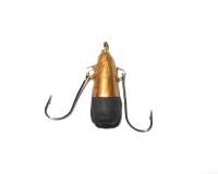 Балда на ушках 3г  золото-черная фотография