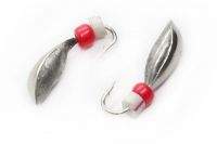 Мормишка паяння Парус Уралка №12 срібло 5шт Фотографія