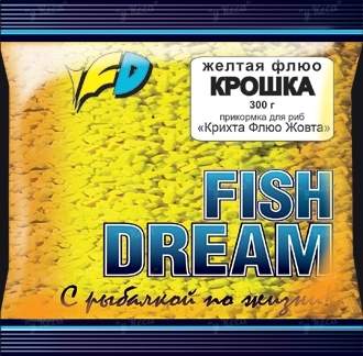 Фиш Дрим 200г Крошка  желтая фотография