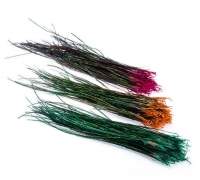 Борідки пера павича Hends Peacock Herl Фотографія