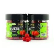 Бойлы Grandcarp долгорастворимые 100г 12мм Клубника фотография