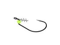 Гачки офсетні зі штопором Gurza Worm 101 LEHS KE-3215 №6 5шт Фотографія