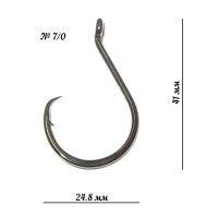 Гачки Mikado Cat Territory HCTR02-7/0 BN 5шт Фотографія