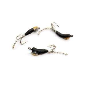 Мормышка Grifon Коза-банан с петлей и коронкой цепочка фотография