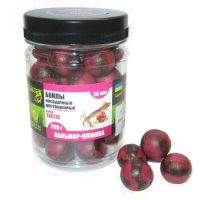 Бойлы Grandcarp растворимые 200г 20мм Кальмар клюква фотография