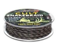 Лидкор Climax Cult Snakebraid 30Lb 10м Silt фотография